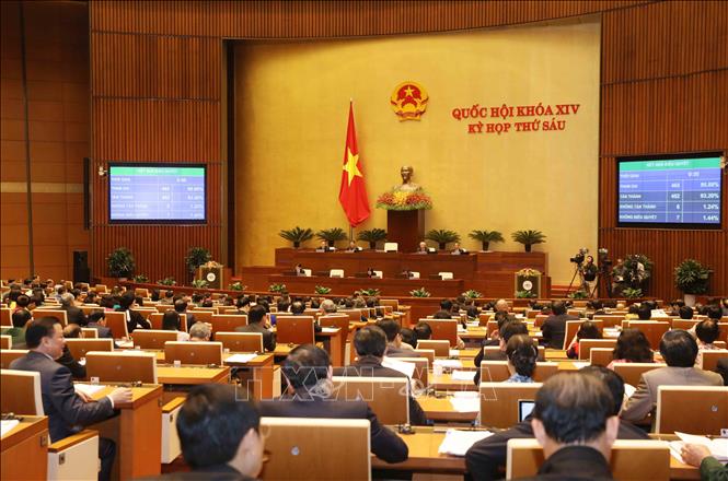 Quốc hội thông qua Luật Phòng, chống tham nhũng (sửa đổi) và Luật Công an nhân dân (sửa đổi)